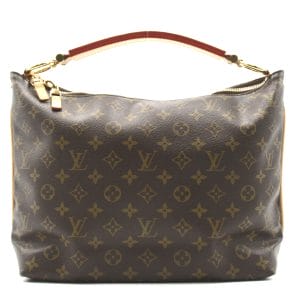 1 Louis Vuitton Sully Monogram Canvas Brown Shoulder Handbag