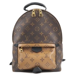 1 Louis Vuitton Monogram Reverse Palm Springs Back Pack PM