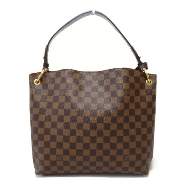 s l1600 1 LOUIS VUITTON Graceful PM Shoulder Bag Damier Ebene canvas