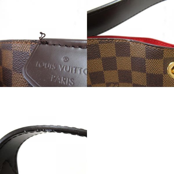 s l1600 10 LOUIS VUITTON Graceful PM Shoulder Bag Damier Ebene canvas