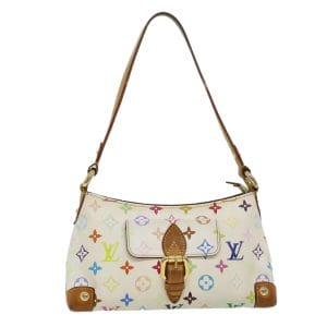 s l1600   2022 10 24T094604535 Louis Vuitton Eliza Multicolor Canvas Shoulder Bag White