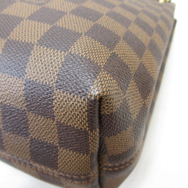 s l1600 7 LOUIS VUITTON Graceful PM Shoulder Bag Damier Ebene canvas