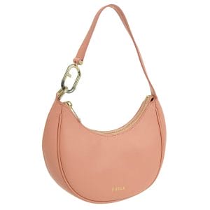 1 Furla Primavera Leather Pink Shoulder Bag