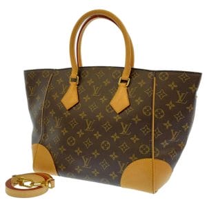 1 Louis Vuitton Monogram Alma BB 2WAY Bag Brown