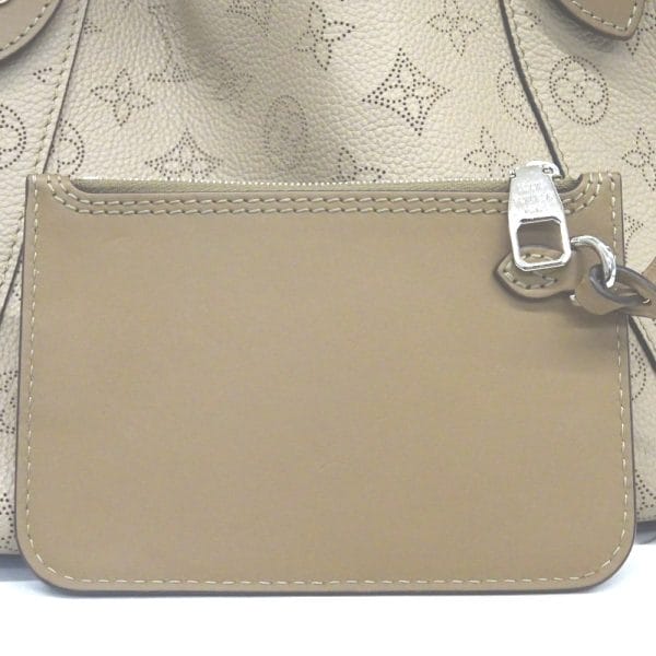 justbag15 Louis Vuitton Handbag 2way Leather Mahina Hina PM Magnolia Beige