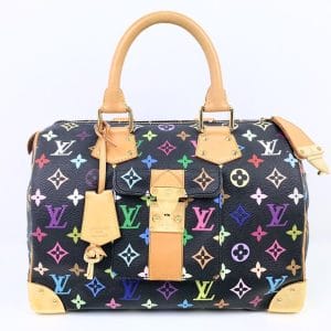 s l1600 Louis Vuitton Speedy 30 Multicolor Black