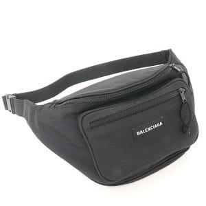 1 Balenciaga Nylon Casual Belt Bag Body Bag Black