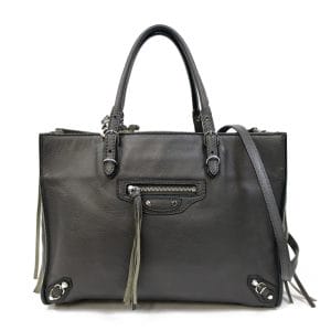 1 Balenciaga Paper Handbag Gray