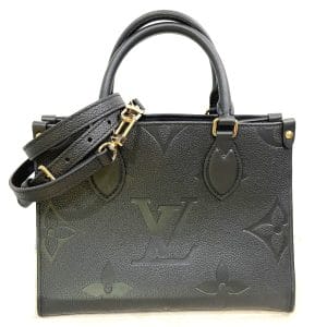 1 Louis Vuitton Monogram Alma Handbag Brown