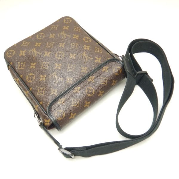 2 Louis Vuitton Monogram Macassar Bus PM Brown