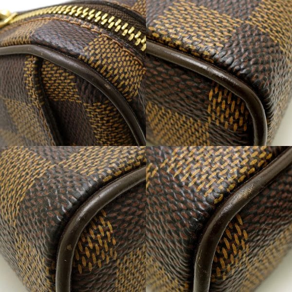 4 Louis Vuitton Damier Brooklyn Ebene Body Bag Waist Pouch Brown