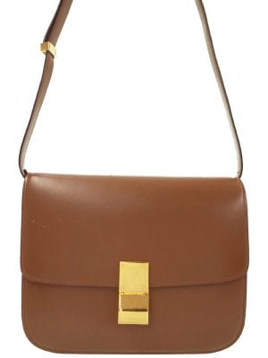 1 Celine Classic Medium Shoulder Bag Brown