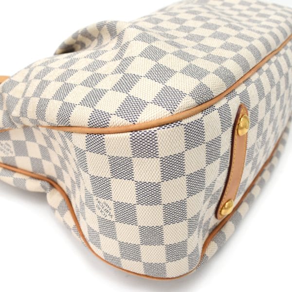 5000041884102308 5 Louis Vuitton Siracusa GM 2way Handbag Damier Azur Off White