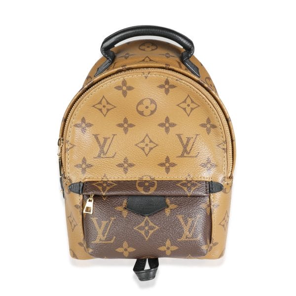 117602 fv b2023dc7 107c 4a4c 8636 11a83f90baf9 Louis Vuitton Monogram  Monogram Reverse Canvas Palm Springs Mini Backpack