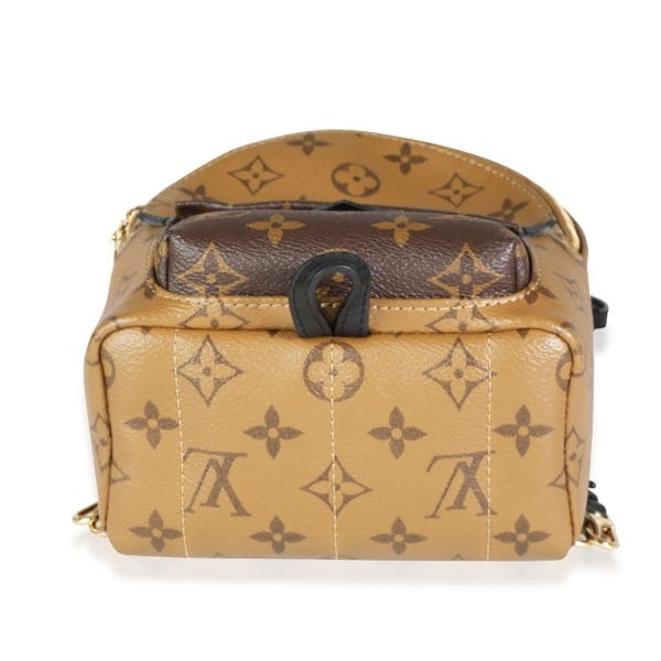 117602 stamp a5dde888 9d59 4348 b432 b66cf77a6f61 Louis Vuitton Monogram  Monogram Reverse Canvas Palm Springs Mini Backpack