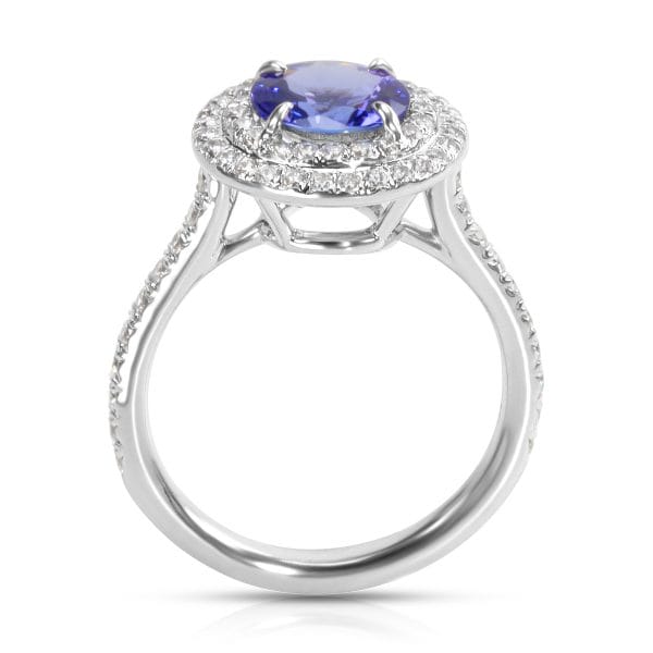 086420 pv 3b2e93b9 16c8 4143 9966 2b4e312d2bbd Tiffany  Co Soleste Tanzanite Engagement Ring in Platinum 175 ctw