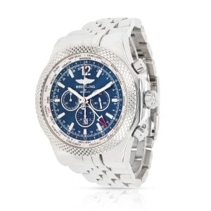 Breitling Bentley GMT A47362 Mens Watch in  Stainless Steel Cart