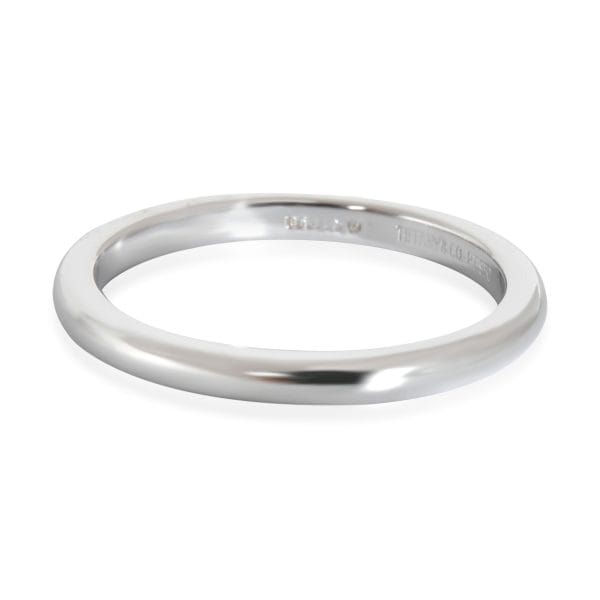 Tiffany  Co Tiffany 2mm Forever Band in  Platinum Tiffany  Co Tiffany 2mm Forever Band in Platinum