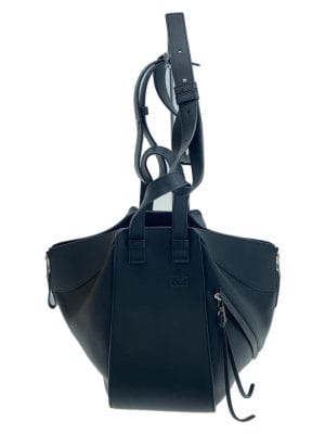 1 Loewe Shoulder Bag Leather Hammock Calf Black