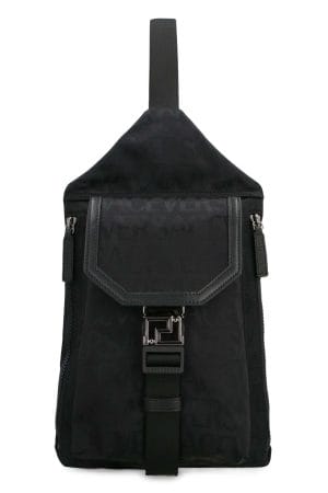 1 Versace Black Nero Backpack Fallwinter 2023