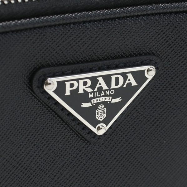 2 Prada Saffiano Shoulder Bag Nero Black