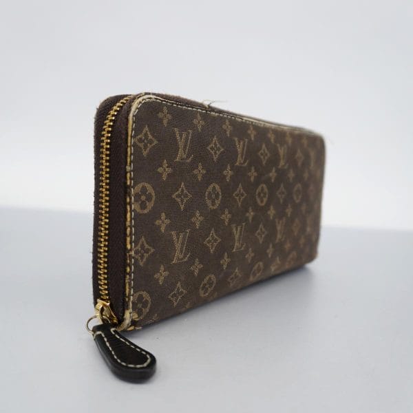 1240001037308 2 Louis Vuitton Long Wallet Minilan Zippy Ebene