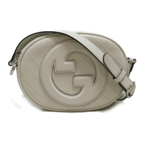 2101217725248 2 Gucci Shoulder Bag Leather White