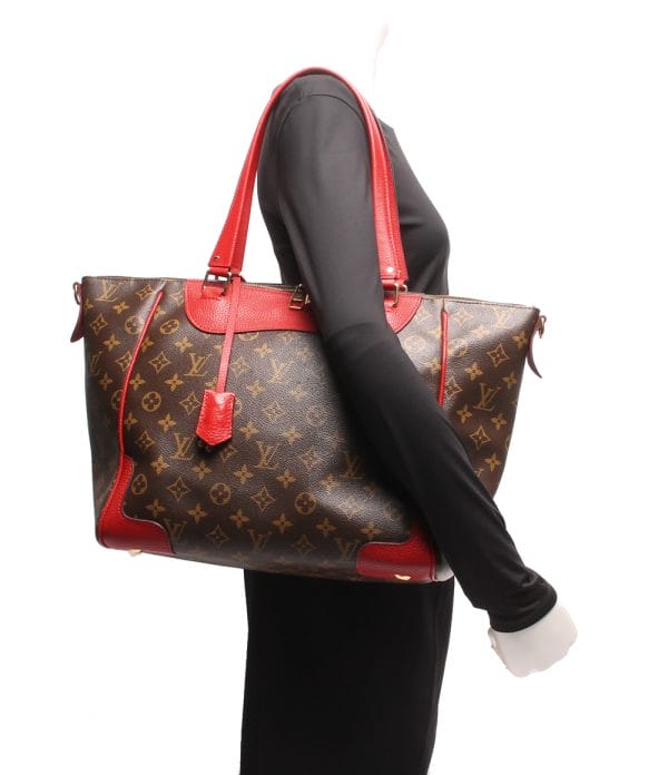 aol0131862 8 Louis Vuitton Tote Bag Estrella Sleaze Brown