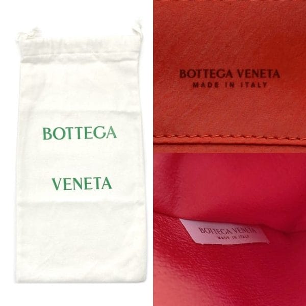 f17692 10 Bottega Veneta Hand Pouch Leather Red