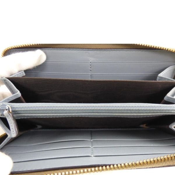 08923 4 Gucci Bamboo Round Zipper Long Wallet