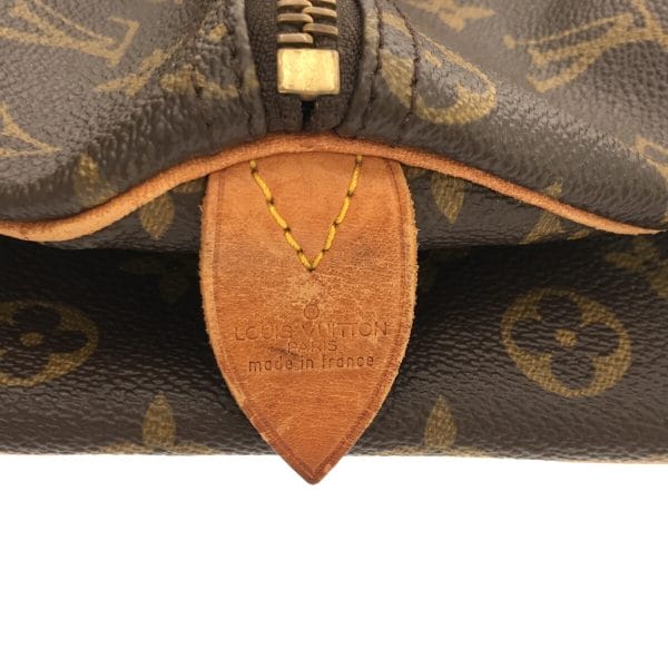 37214120 7 Louis Vuitton Keepall Monogram Canvas Boston Bag Brown