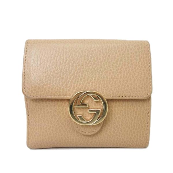 61198 1 Gucci Interlocking G W Hook Bifold Wallet