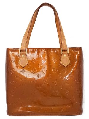 1218100560013 Ferragamo Gancini Tote Bag Leather Orange