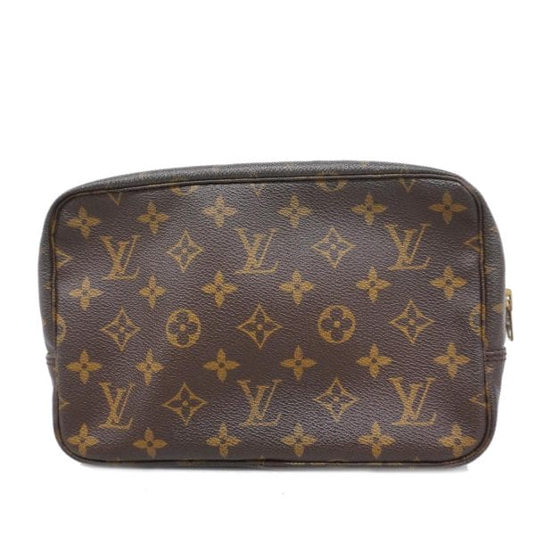 1240001049046 1 Louis Vuitton Truth Wallet 23 Monogram Pouch Brown