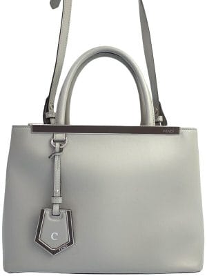 7200068330016 Fendi Logo Soft Trunk Baguette 2way Shoulder Bag