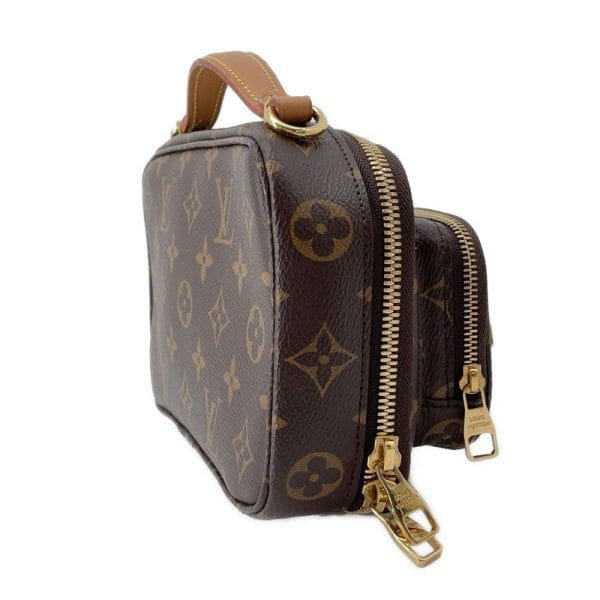 9359277 02 Louis Vuitton Utility Crossbody Shoulder Bag Monogram Brown