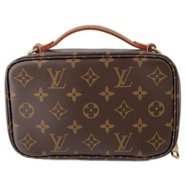 9359277 03 Louis Vuitton Utility Crossbody Shoulder Bag Monogram Brown