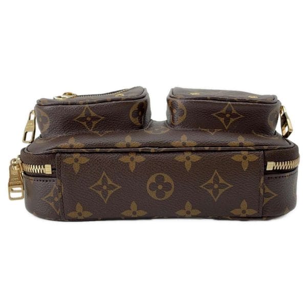 9359277 04 Louis Vuitton Utility Crossbody Shoulder Bag Monogram Brown