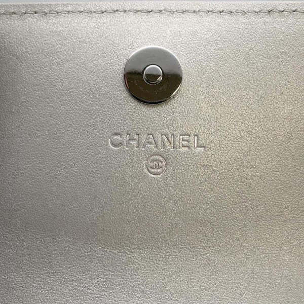 9729919 10 Chanel Waist Pouch Matelasse Lambskin Rhinestone Black