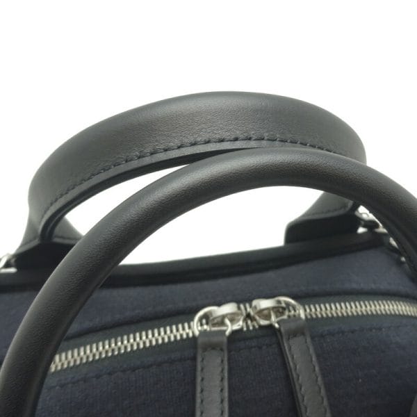 dh79930 5 Chanel Deauville Bowling Handbag Black