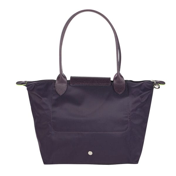 glo2605919645 2 Longchamp Le Pliage Green Shoulder Bag M Tote Bag Purple