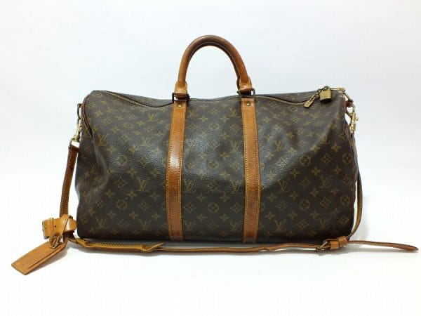 imgrc0097300184 Louis Vuitton Monogram Keepall Van Doriere 50 Bag Brown