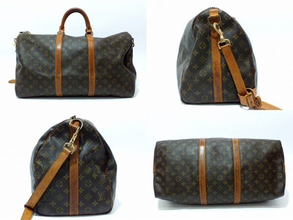 imgrc0097300185 Louis Vuitton Monogram Keepall Van Doriere 50 Bag Brown