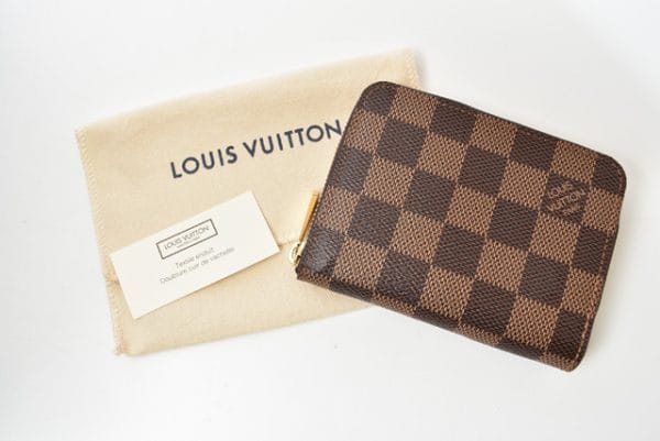 lv 201011 05 7 Louis Vuitton Coin Case Zippy Coin Damier Rose Ballerine