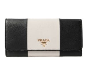 p 17 009 1 Prada Vitello Vintage Handbag Leather Black