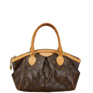 228 63643 1 Louis Vuitton Steamer PM Handbag Shoulder Bag Monogram Brown