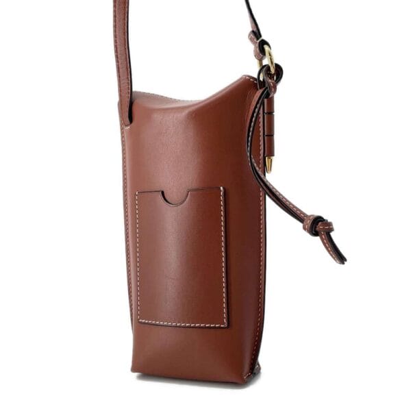 9605145 02 Loewe Gate Pocket Leather Phone Case Shoulder Bag