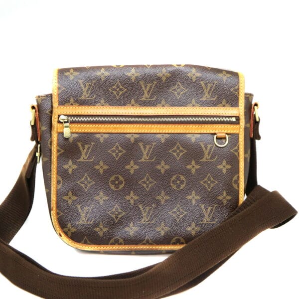 a23 8370 1 Louis Vuitton Messenger Bosfall PM Monogram Shoulder Bag Brown