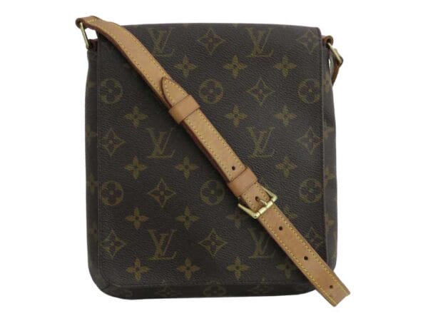 e46301e Louis Vuitton Musette Salsa Monogram Canvas Shoulder Bag Brown