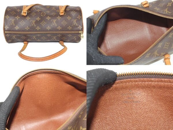 imgrc0081354593 Louis Vuitton Papillon 30 Monogram Handbag Brown